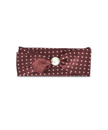 MaryundYve 1011 burgundy dots