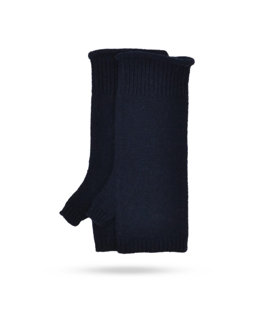 Absolut Cashmere Handstulpen dunkelblau